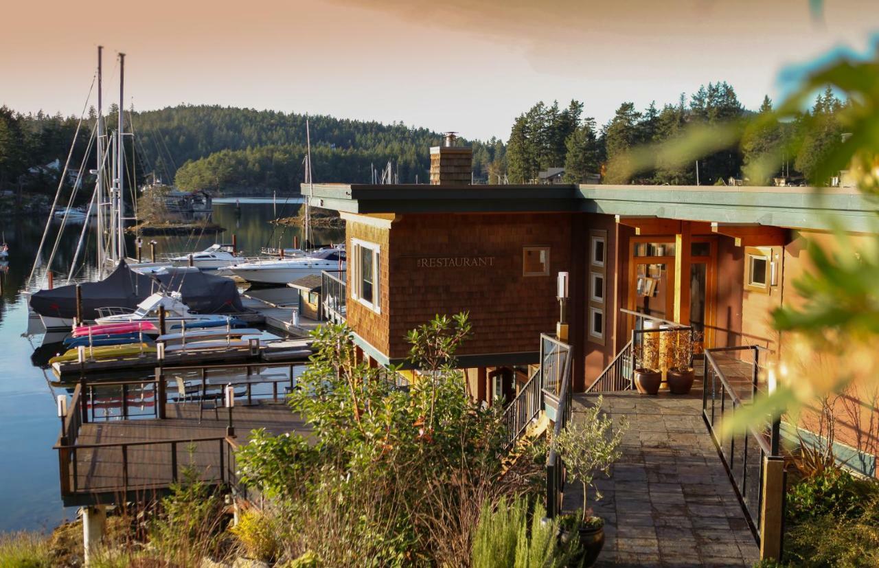 Painted Boat And Marina